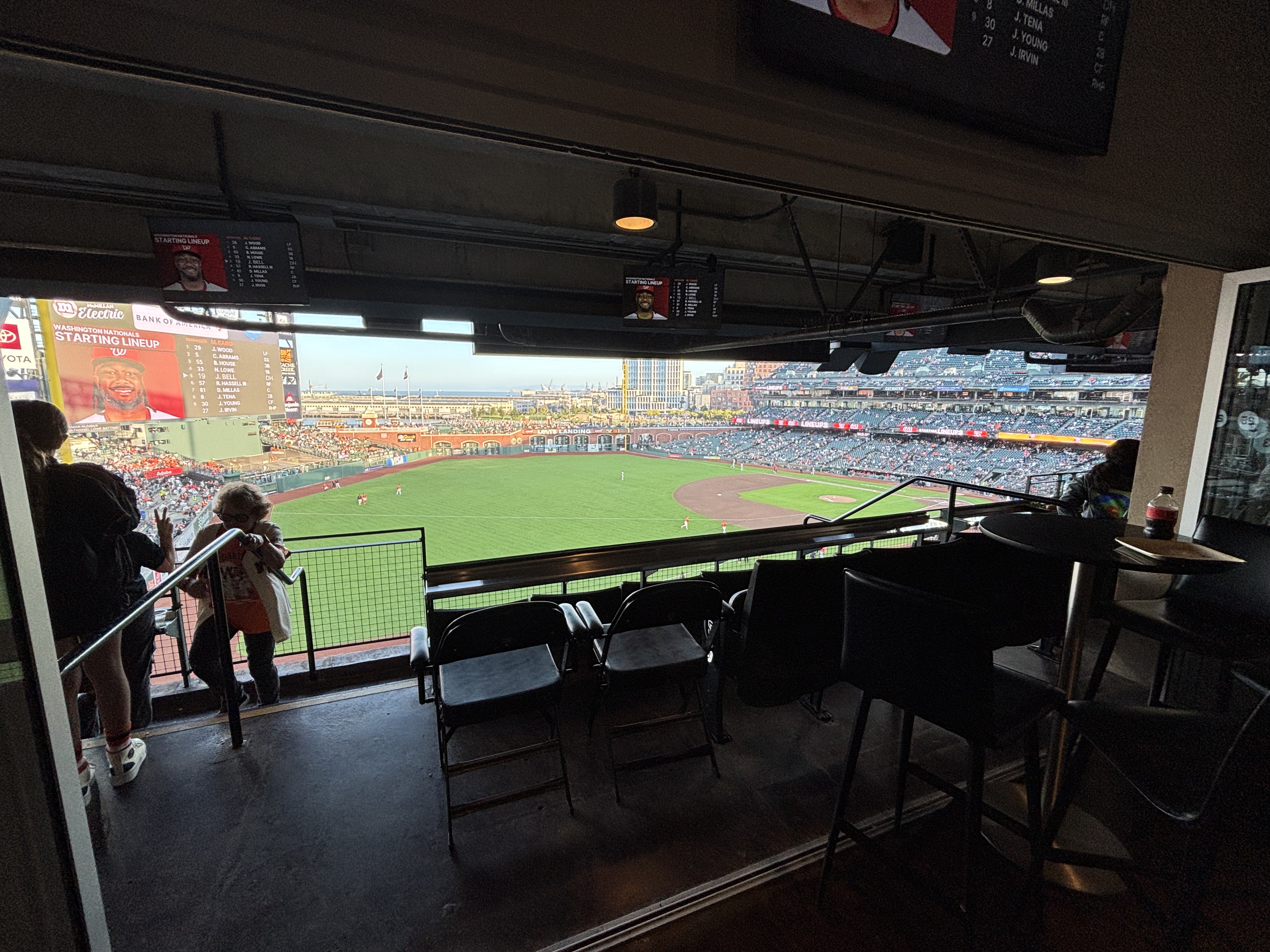 Giants game box suite